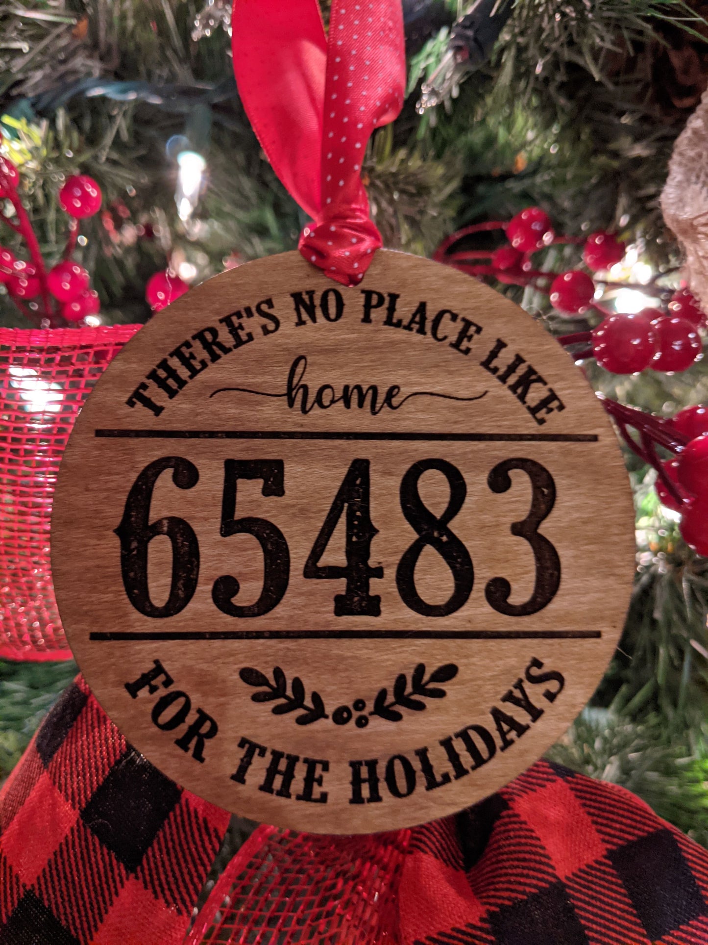 Zip Code ornament