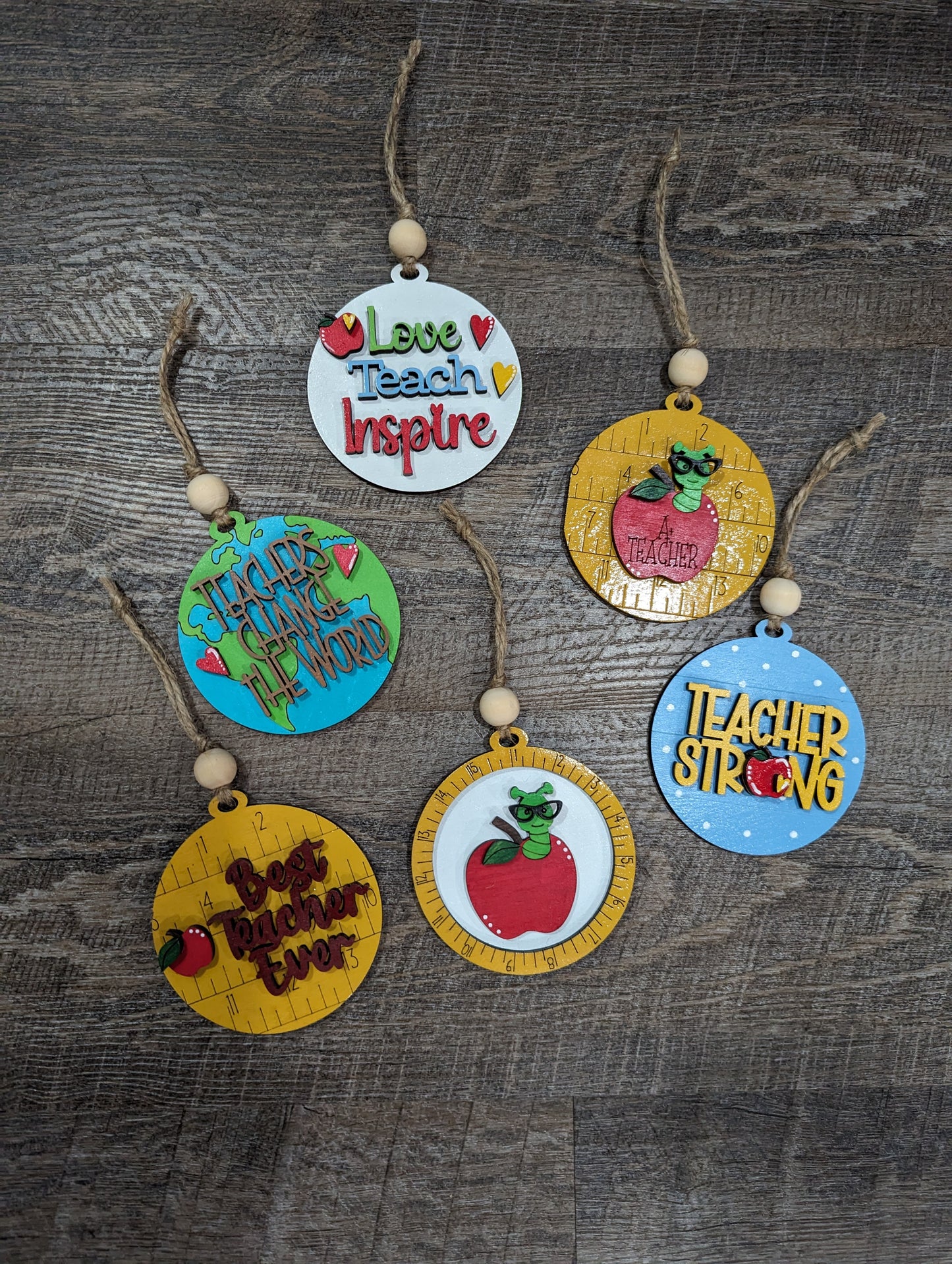 Teacher ornaments
