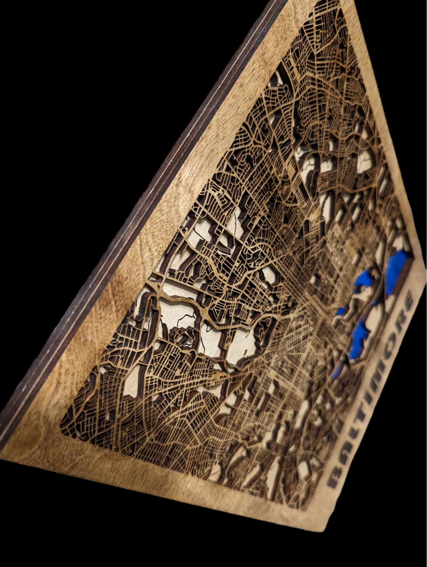 Baltimore City 3-D Map