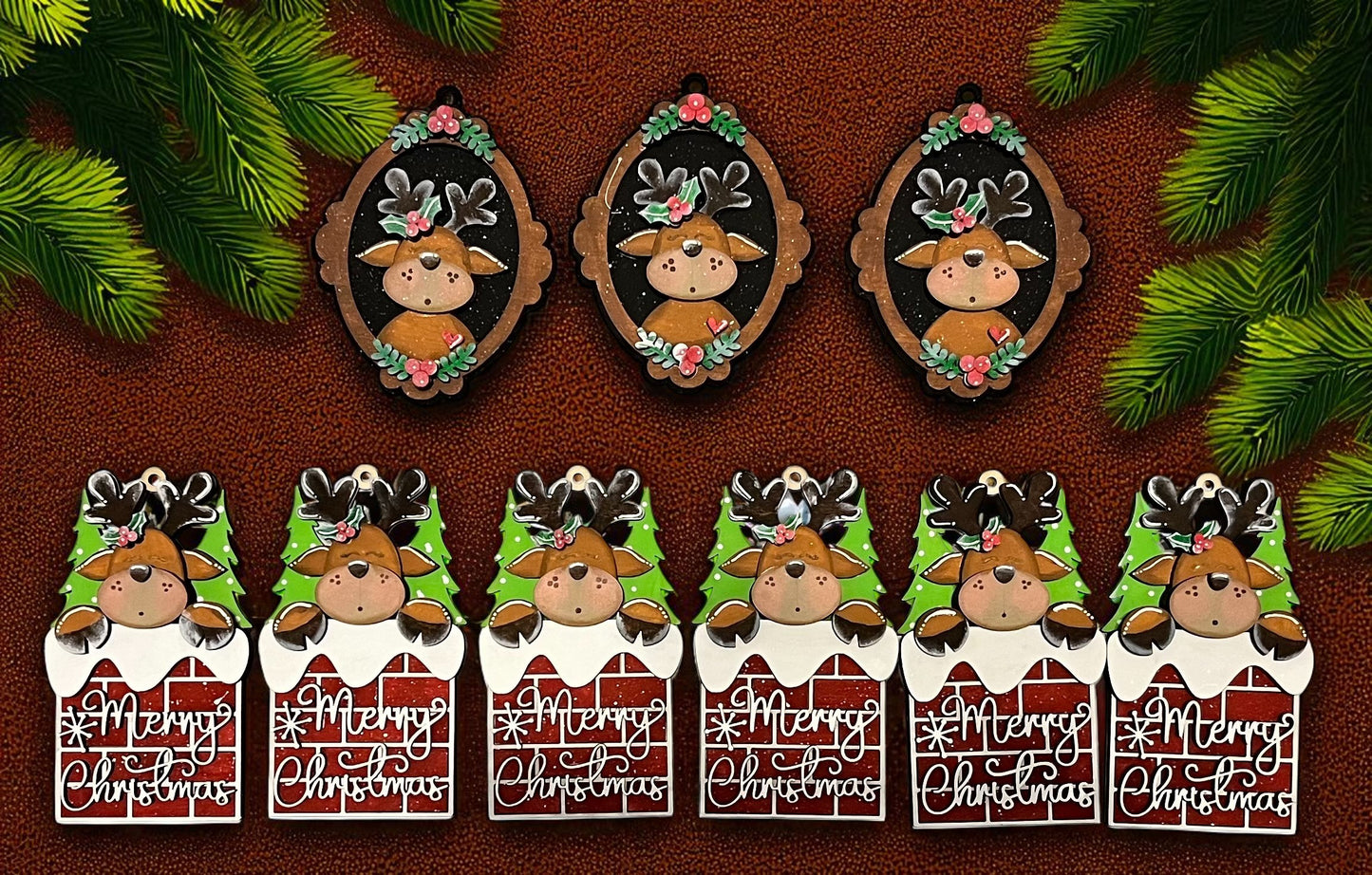 Cutest Reindeer ornaments
