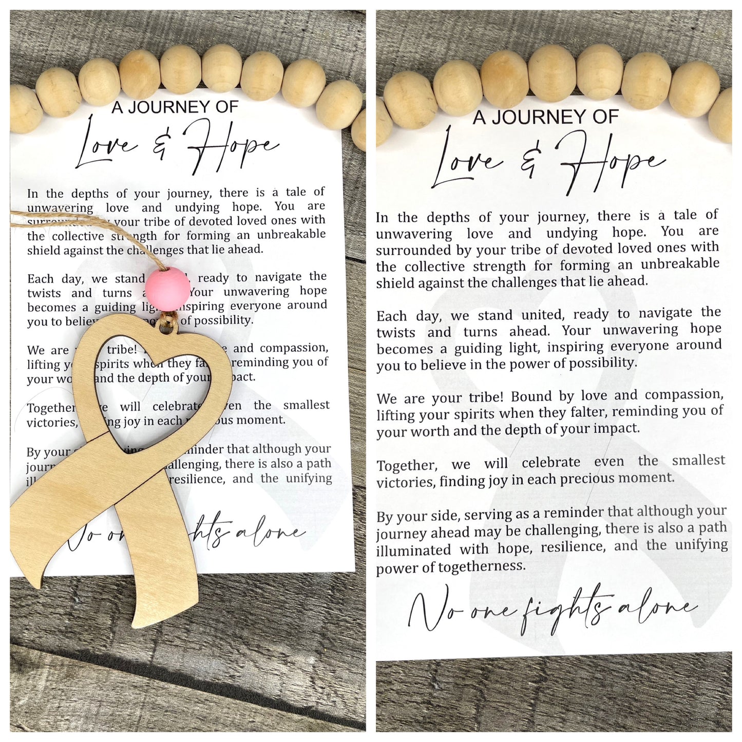 Story card car charms/ornaments