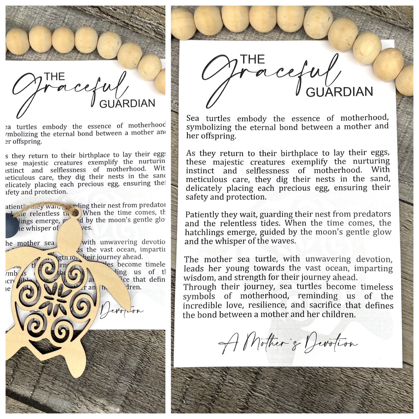 Story card car charms/ornaments