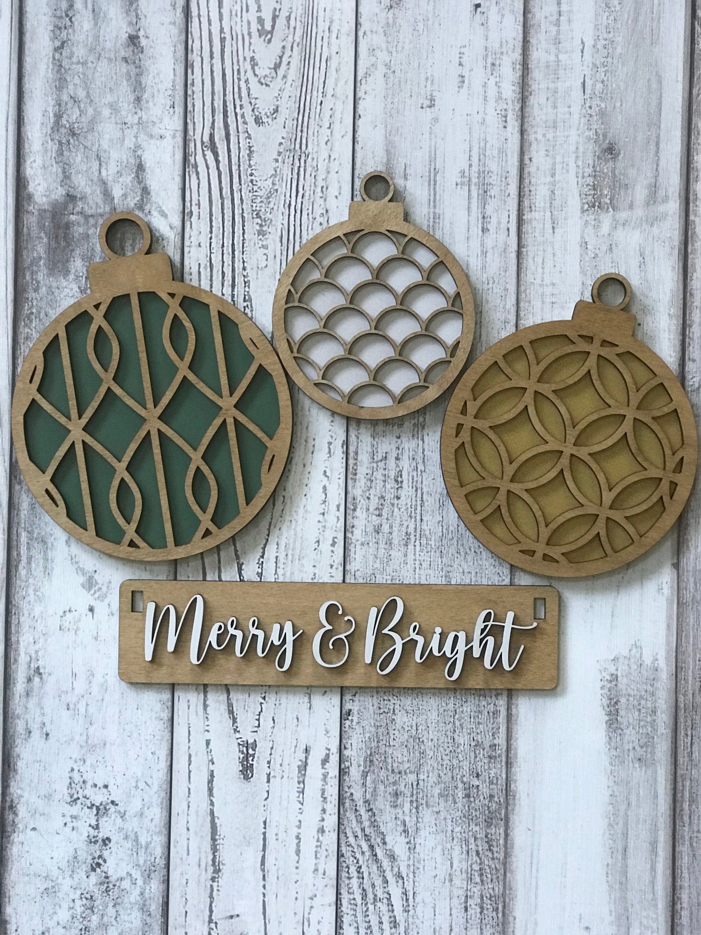 Wagon insert - Merry & Bright