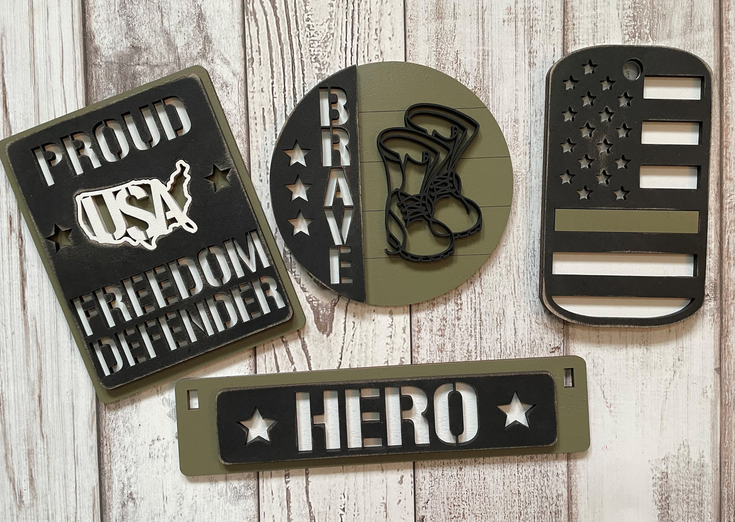 Wagon insert - Military Hero