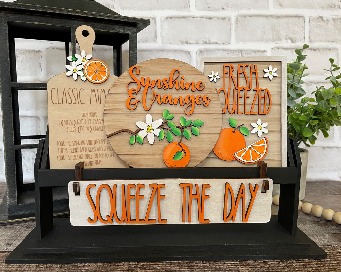 Wagon insert - Squeeze the Day