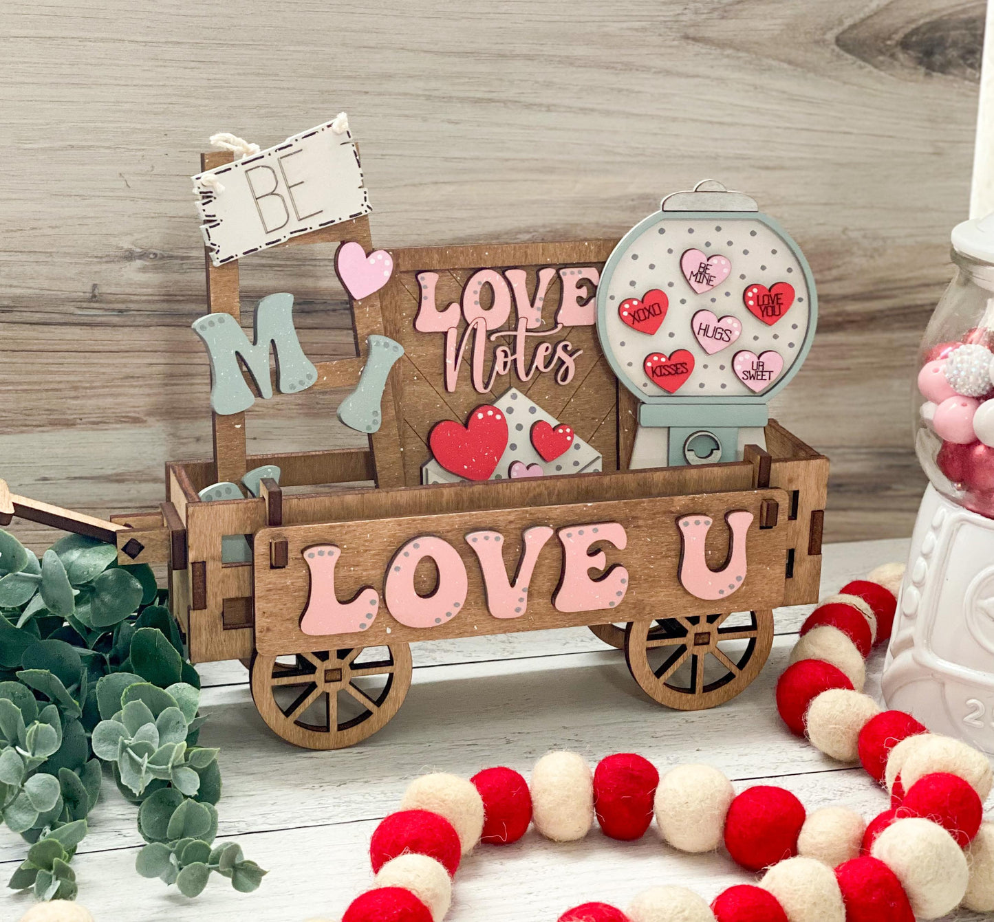 Wagon insert - Love U