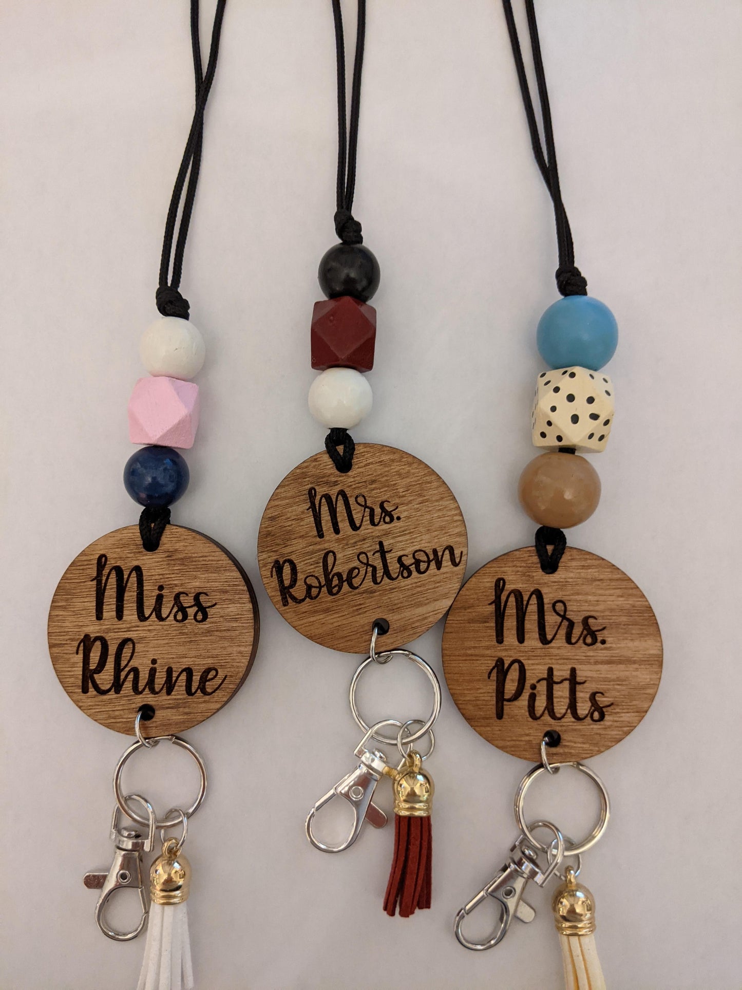Teacher lanyard