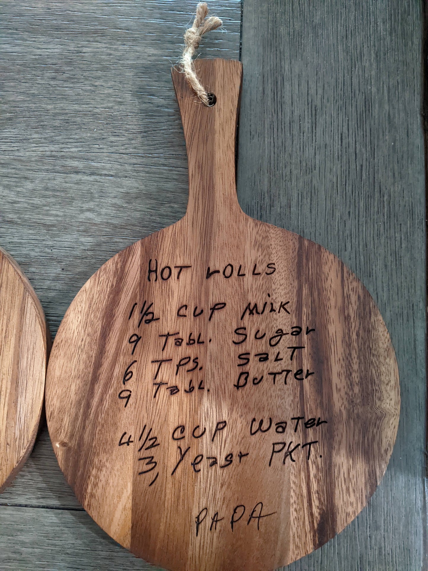 Custom cutting boards