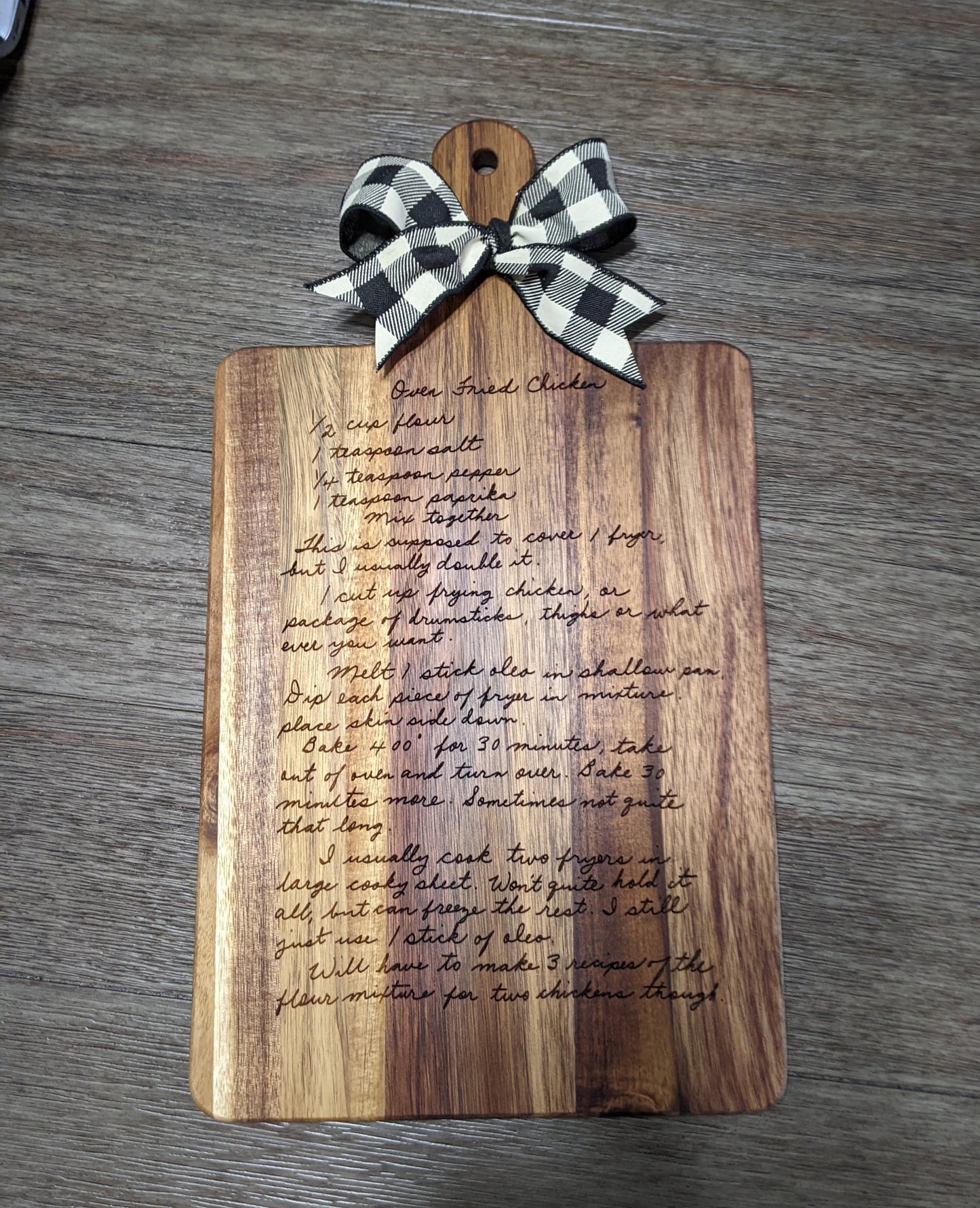 Custom cutting boards