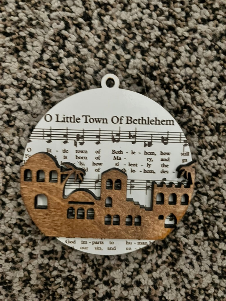 Christmas Song ornaments