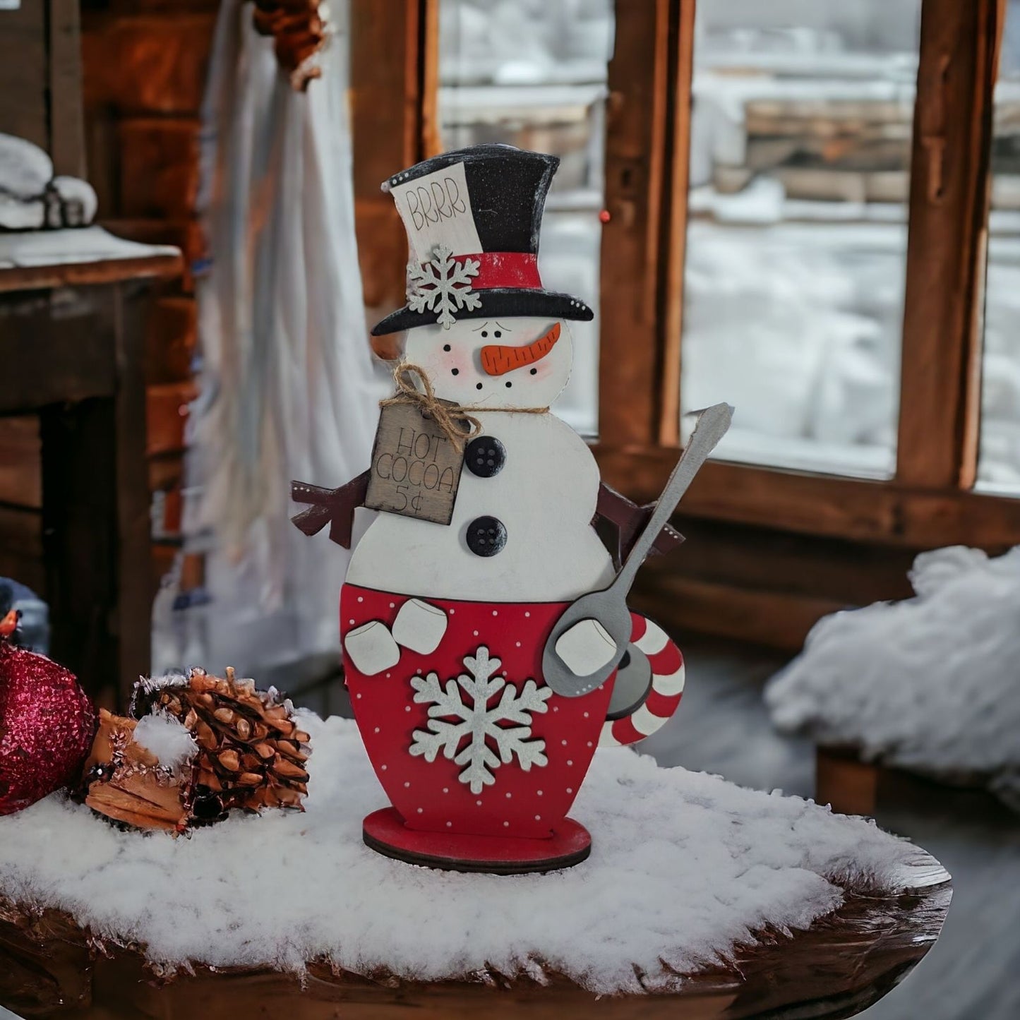 Snowman in a Cup