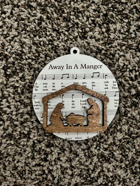 Christmas Song ornaments