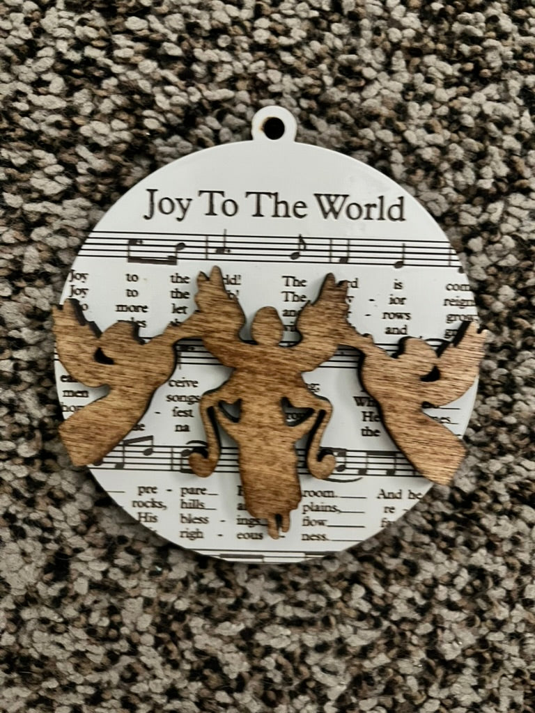 Christmas Song ornaments