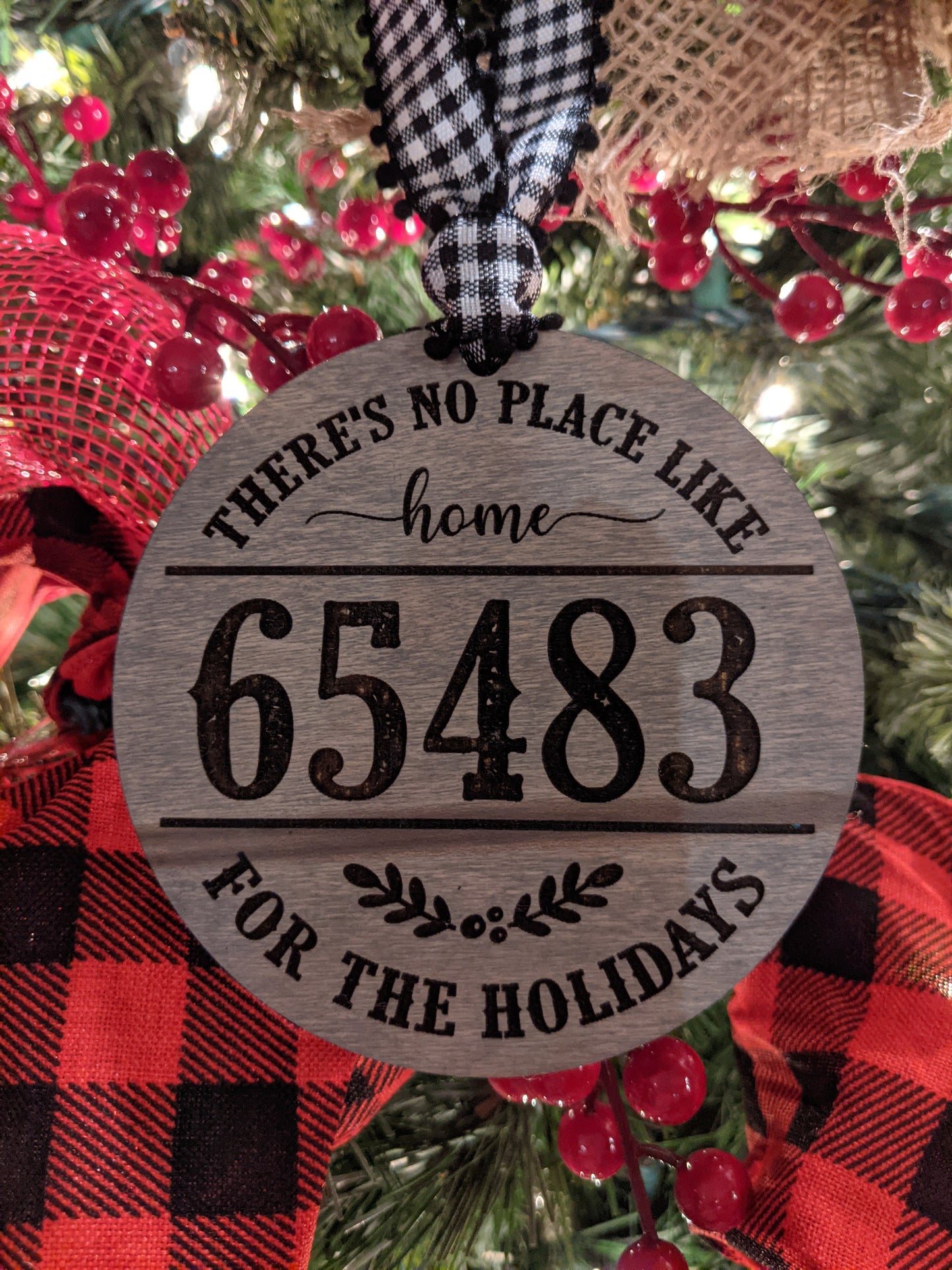 Zip Code ornament