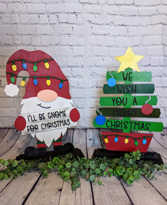 Tall Standing Christmas decorations