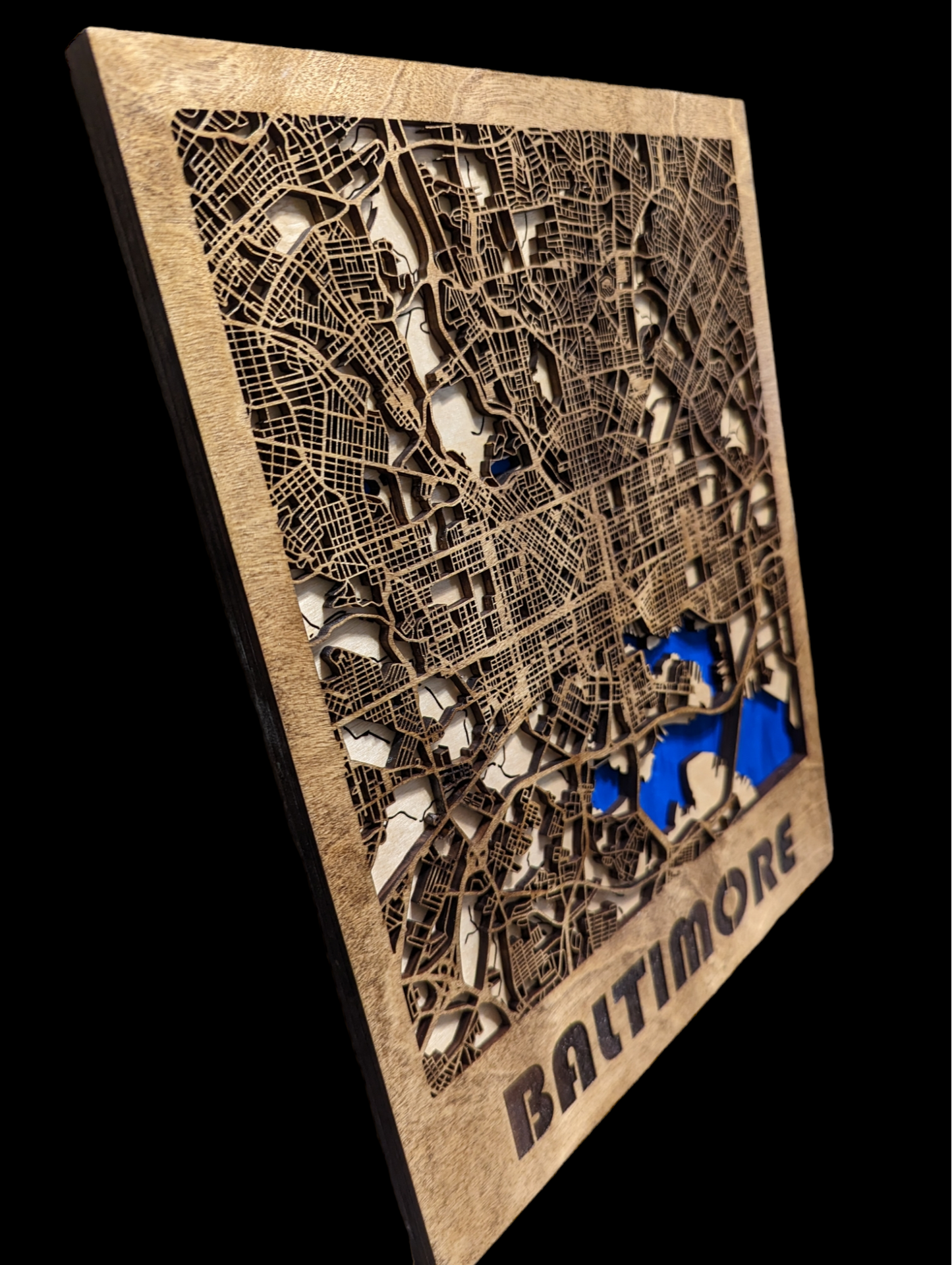 Baltimore City 3-D Map