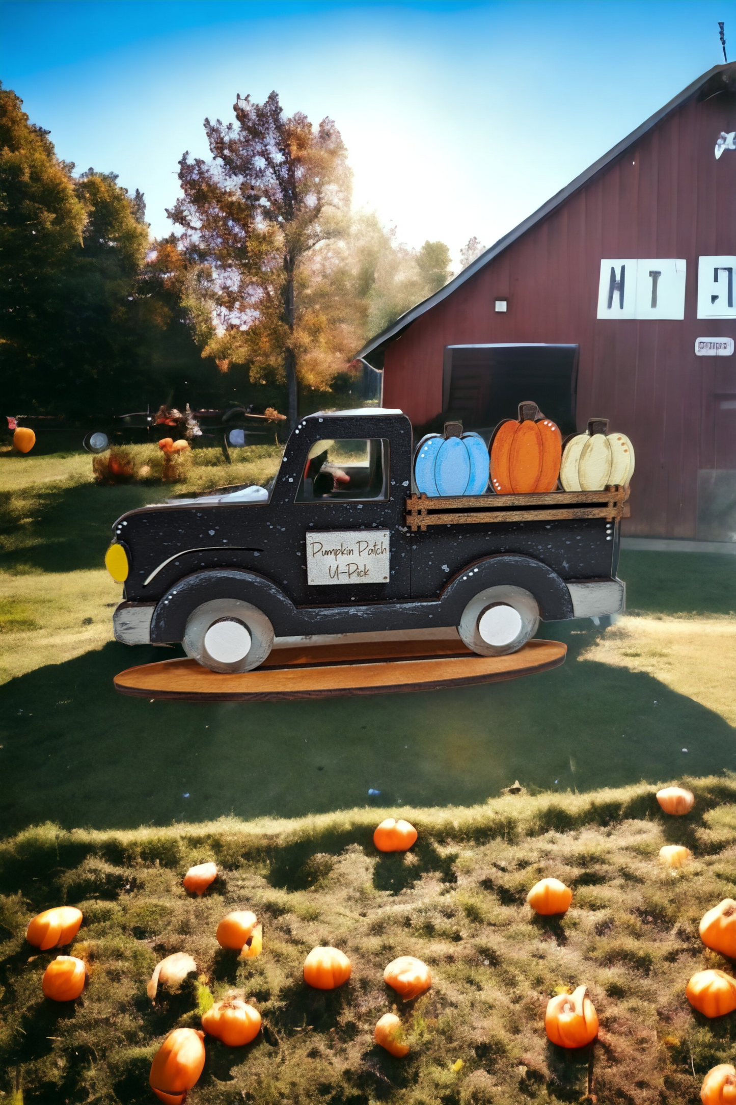 Pumpkin truck