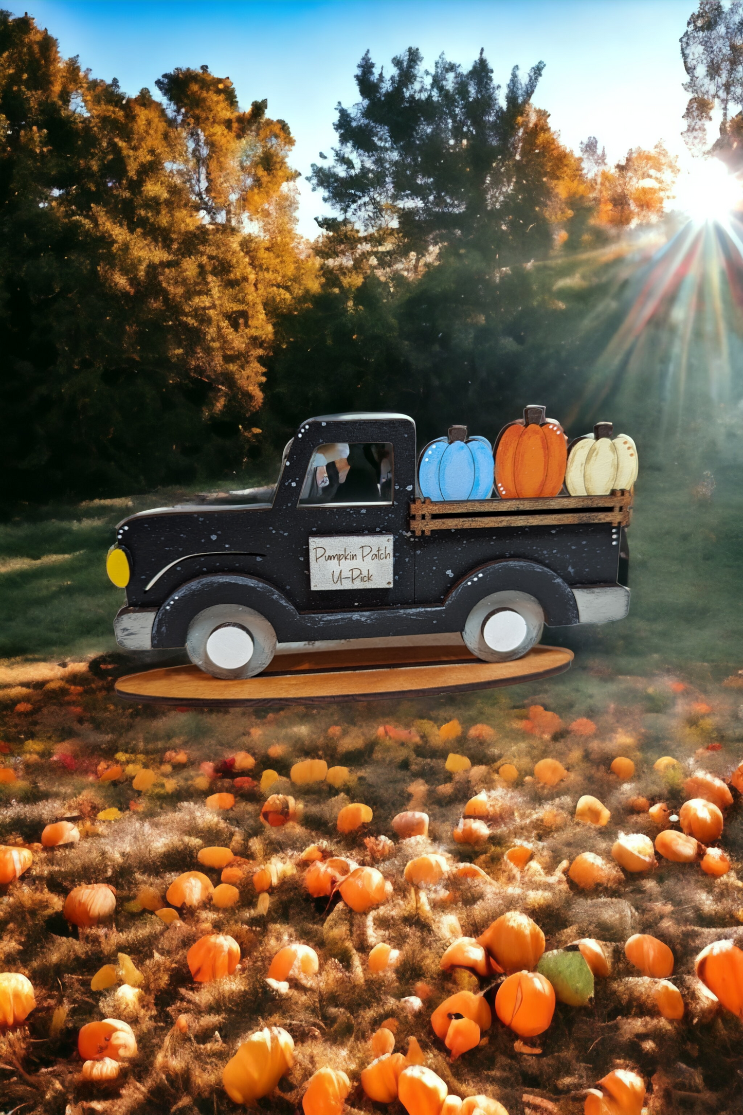 Pumpkin truck