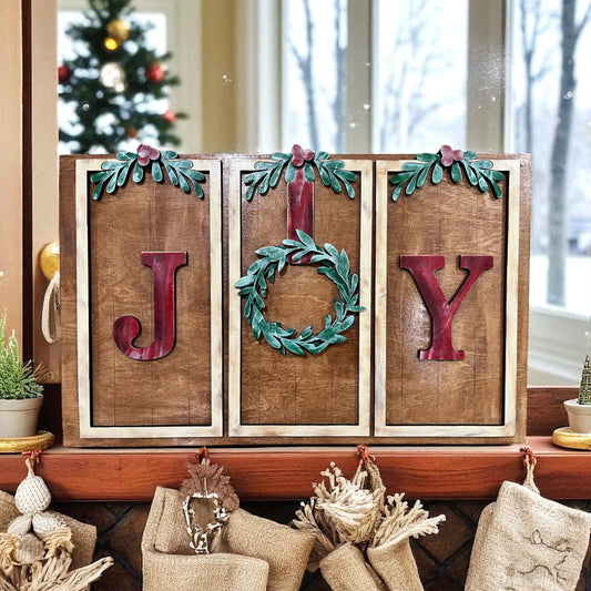 Christmas Joy sign