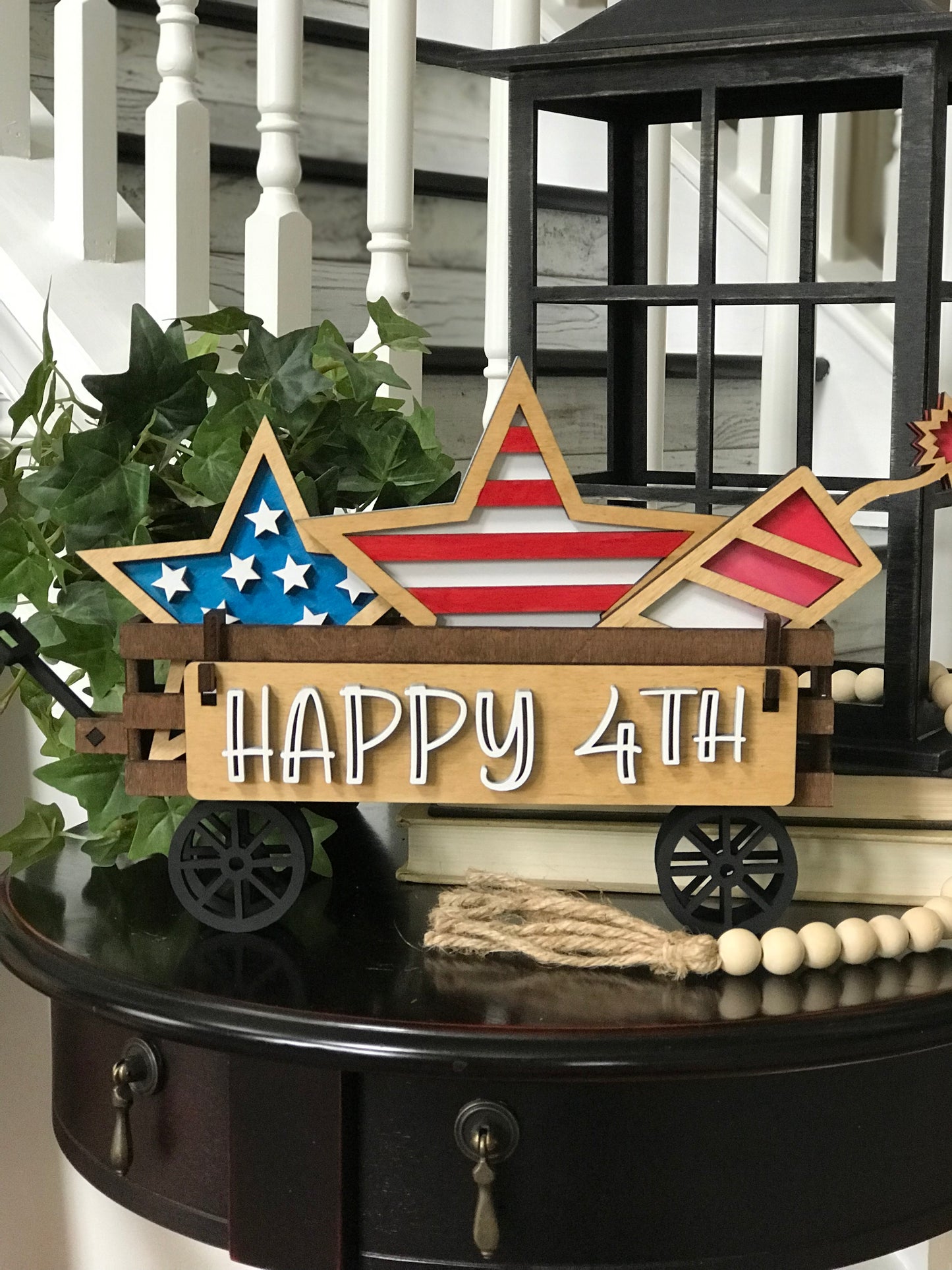 Wagon insert - Happy 4th