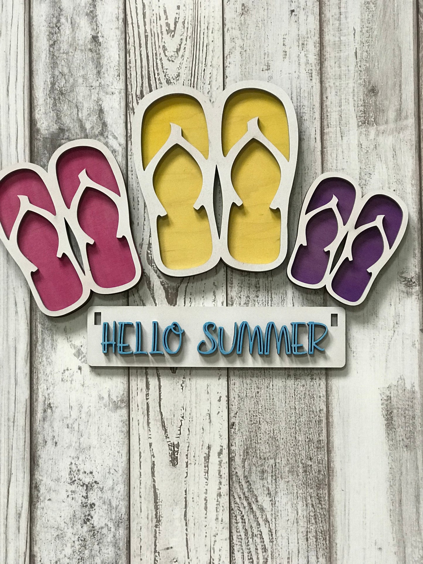 Wagon insert - Hello Summer