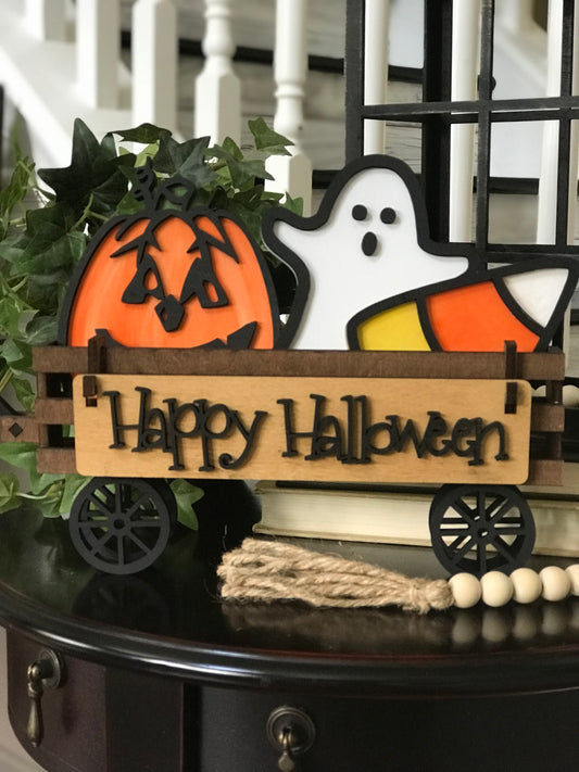 Wagon insert - Happy Halloween
