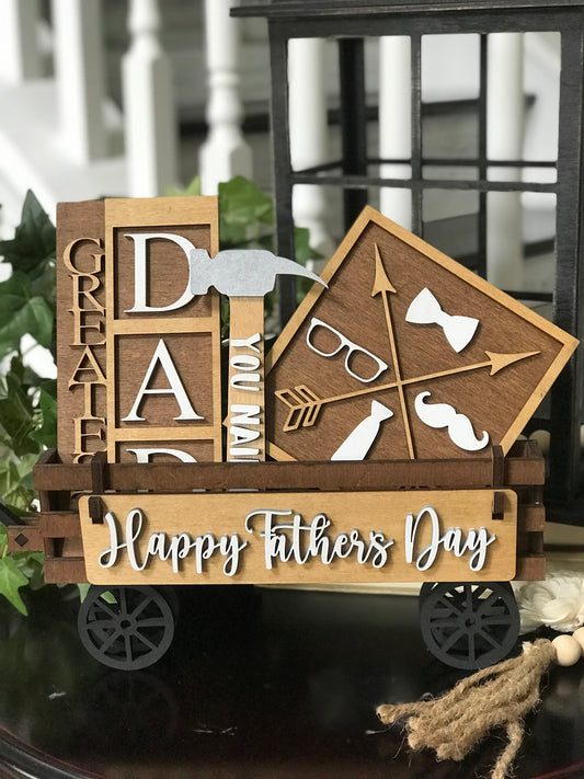 Wagon insert - Father's Day