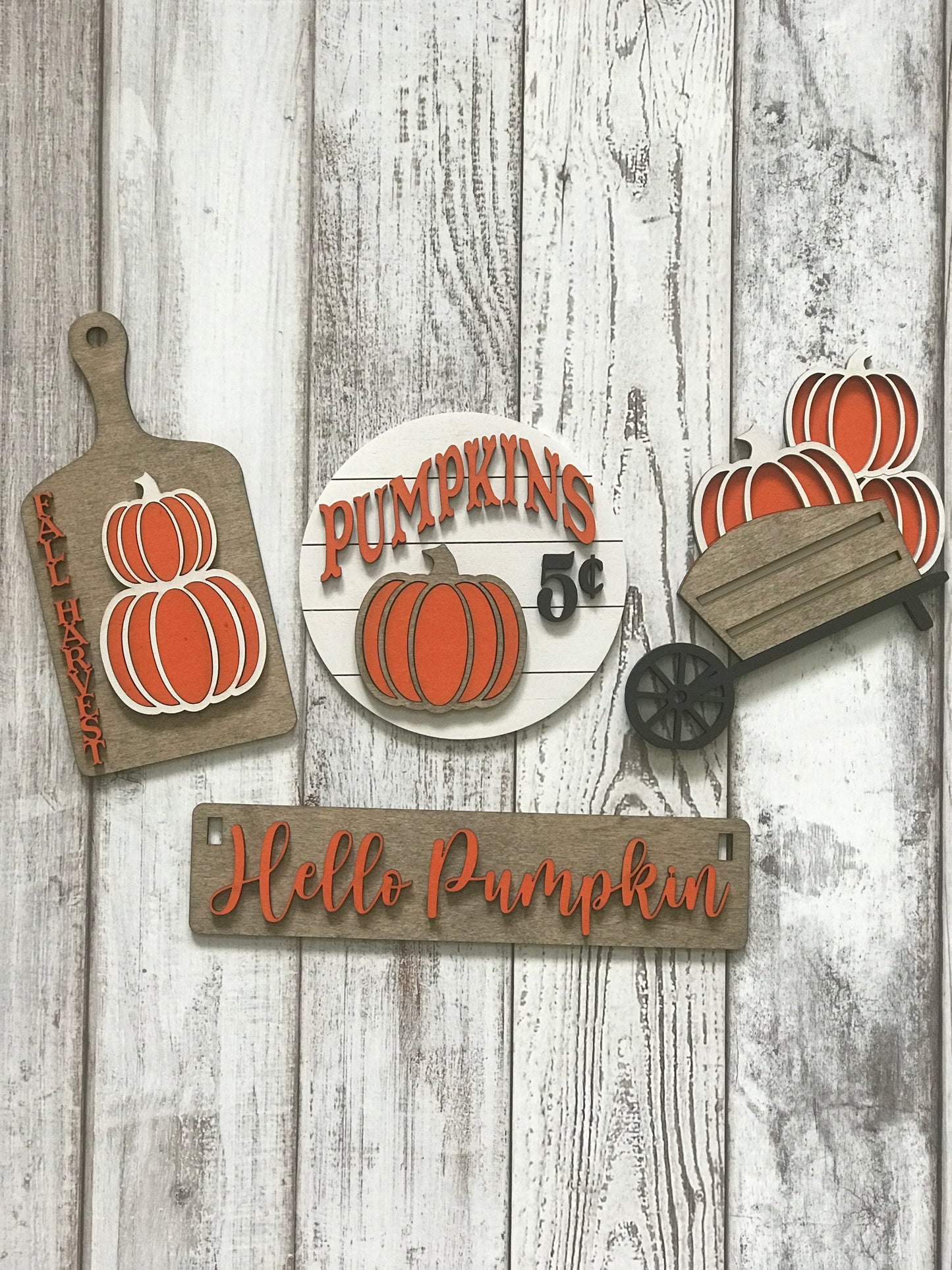 Wagon insert - Hello Pumpkin