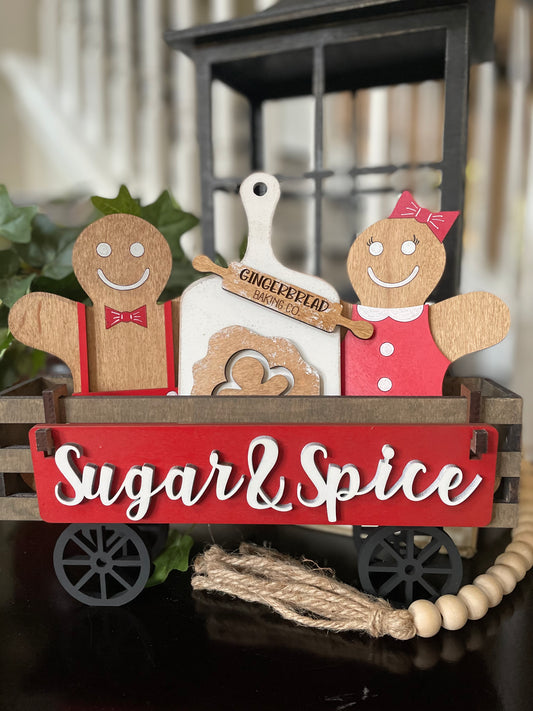 Wagon insert - Sugar & Spice