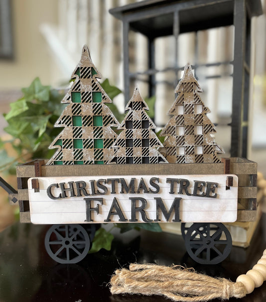 Wagon insert - Christmas Tree Farm