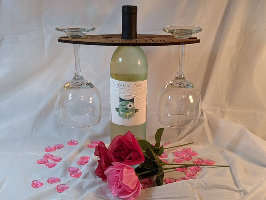 Wine Caddy (two wine glasses included)