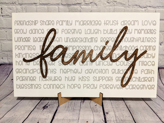 Family - unframed