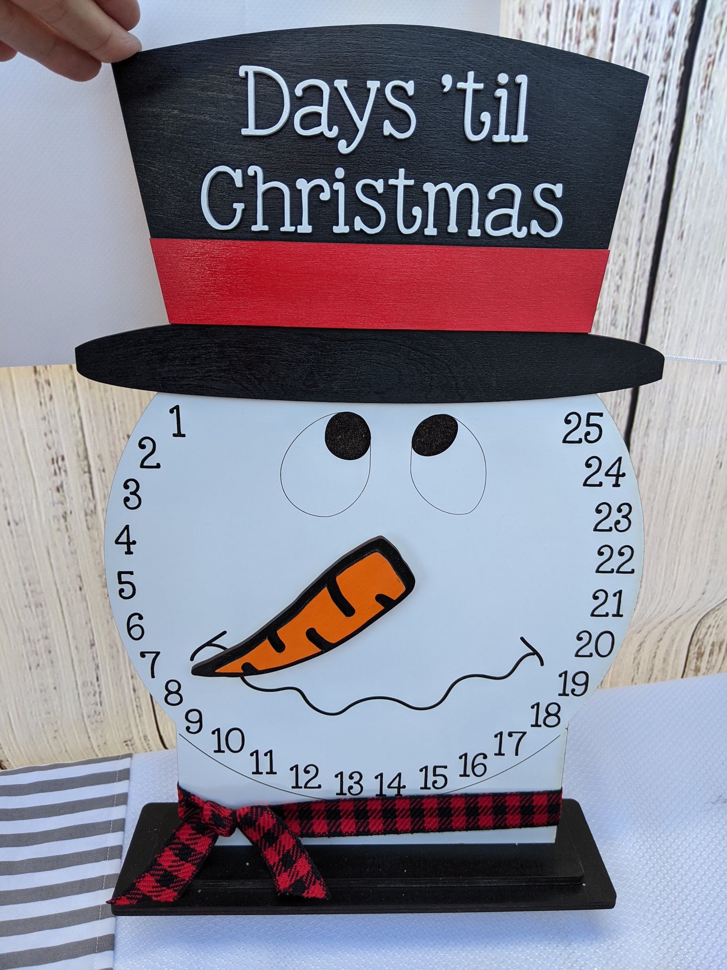 Snowman countdown